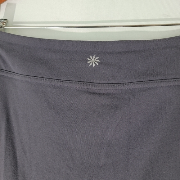 ATHLETA Women's Grey Skort Sz XLT Side Pockets Tennis Golf Athleisure Stretchy - Picture 5 of 9